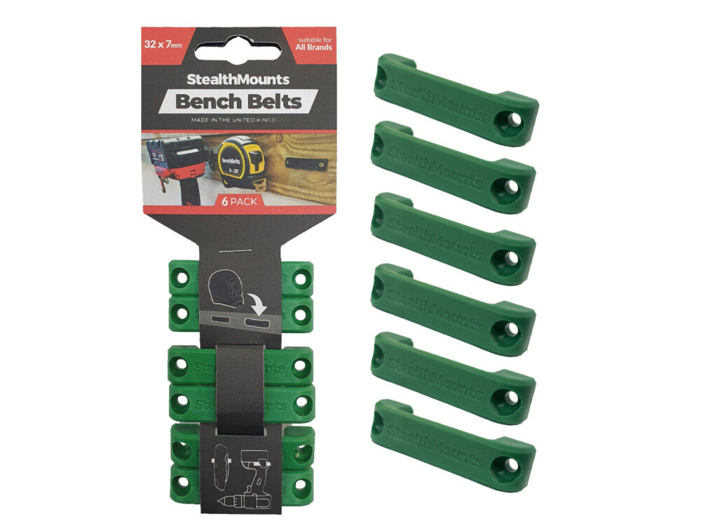 Stealthmounts Bench Belt 6pk Green, large image number 1