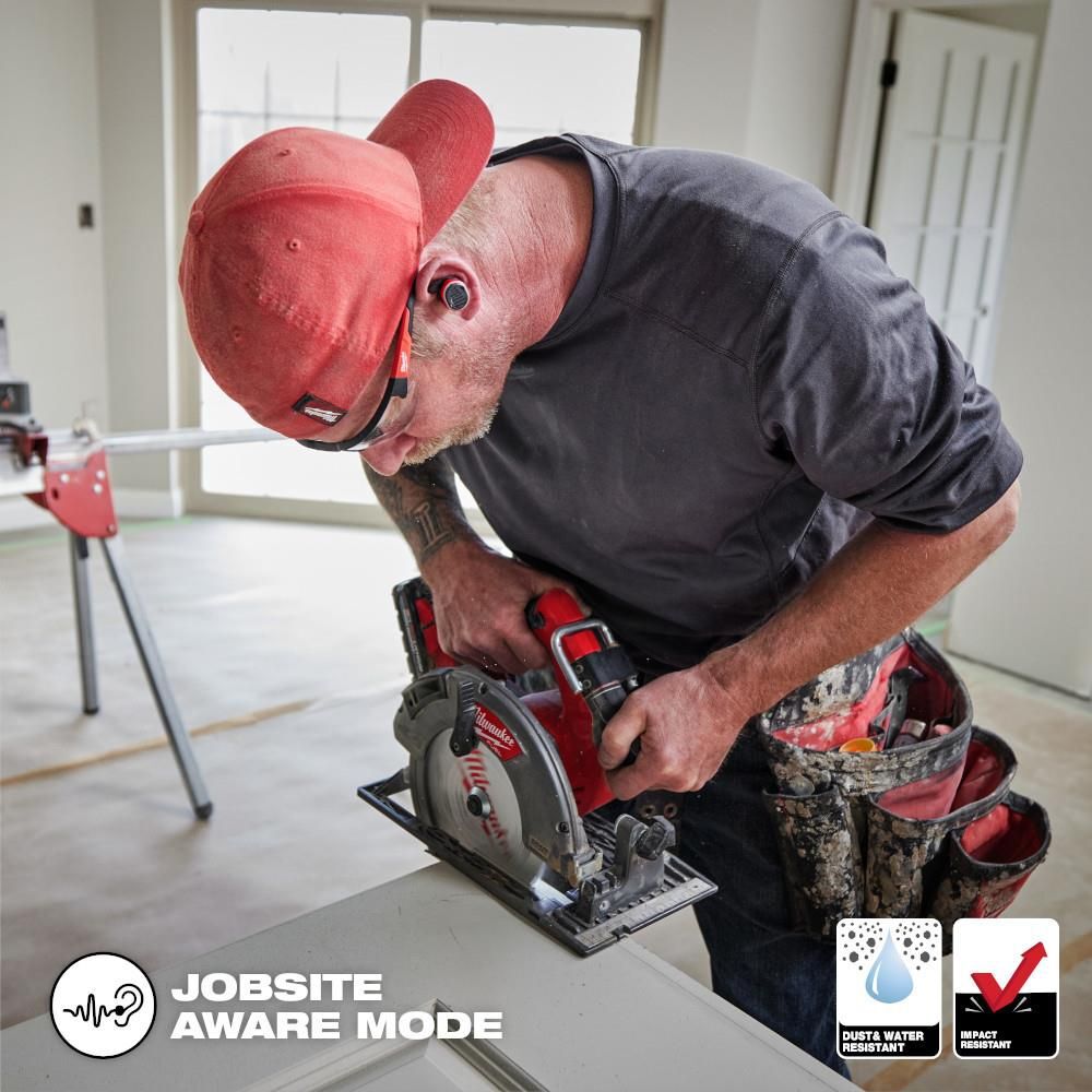 Milwaukee REDLITHIUM USB Bluetooth Jobsite Ear Buds, large image number 12