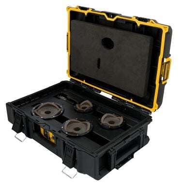 DEWALT 2-1/2 Inch - 4 Inch Knockout Punch and Die Kit