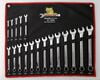 Cougar Pro 18 pc. Full Polish Combination Wrench Set Metric (7mm to 24mm), small
