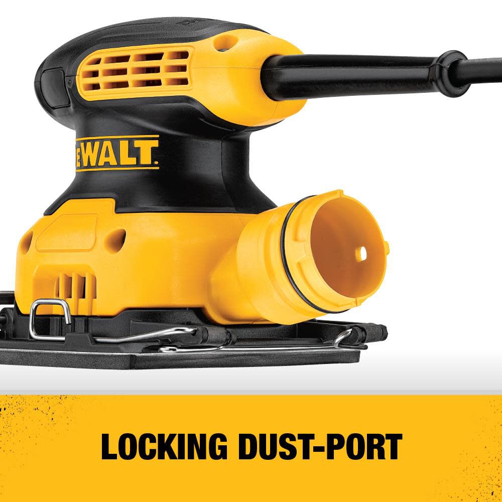 DEWALT 1 4 SHEET ORBITAL FINISH SANDER DWE6411K Acme Tools