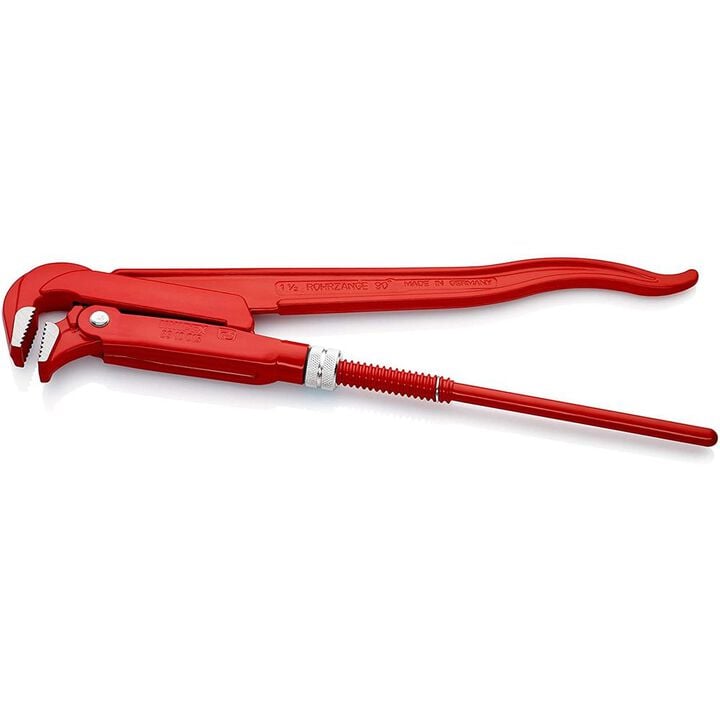 Knipex Pipe Wrench 90 Degree Angled 420 mm Swedish Pattern, large image number 2