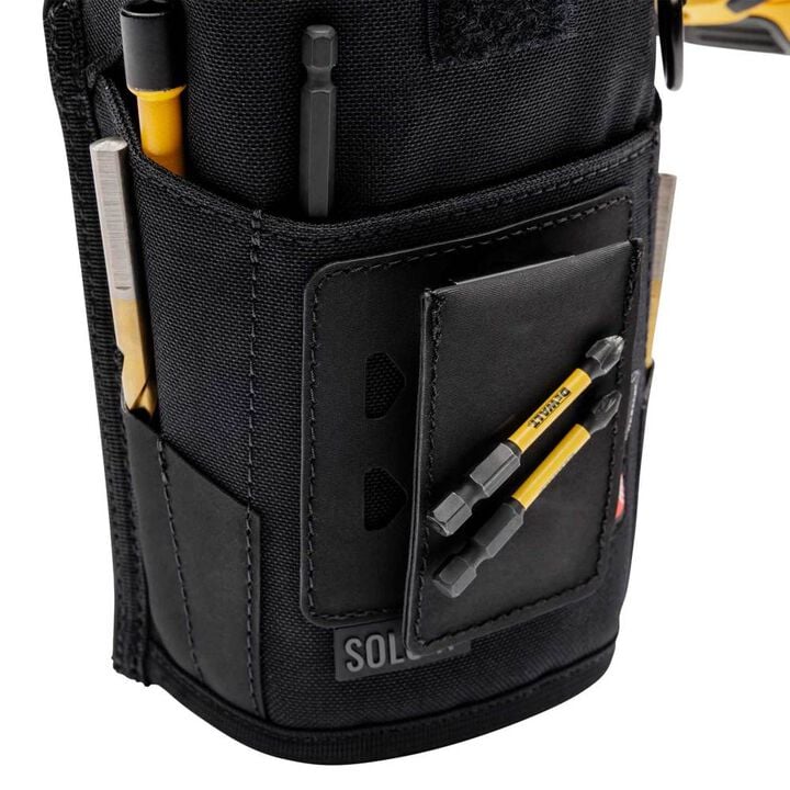 Diamondback Toolbelts Solo X Ultimate Drill/Driver Holster with Built-In D-Ring, Black, large image number 7