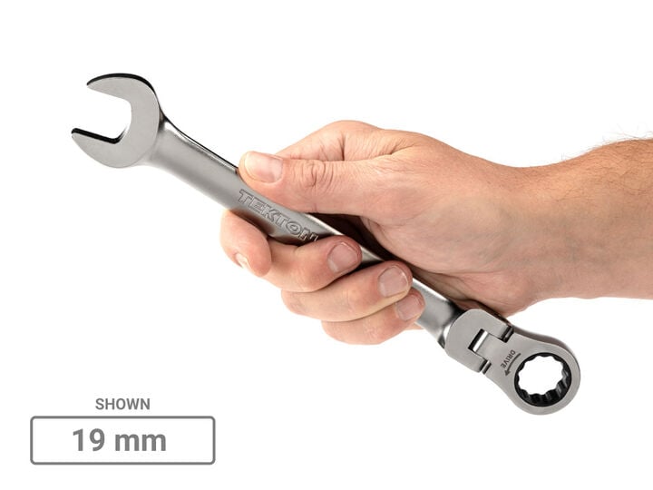 Tekton Flex Head Ratcheting Combination Wrench Set, 19 Piece (6-24 mm), large image number 6
