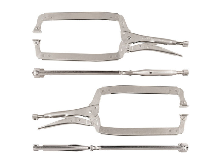 Tekton 18 Inch Swivel Pad Locking C-Clamp, large image number 3