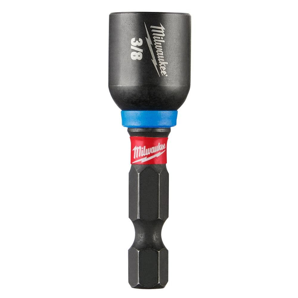 Milwaukee SHOCKWAVE Impact Duty 3/8 x 1 7/8inch Magnetic Nut Driver 10pk, large image number 1