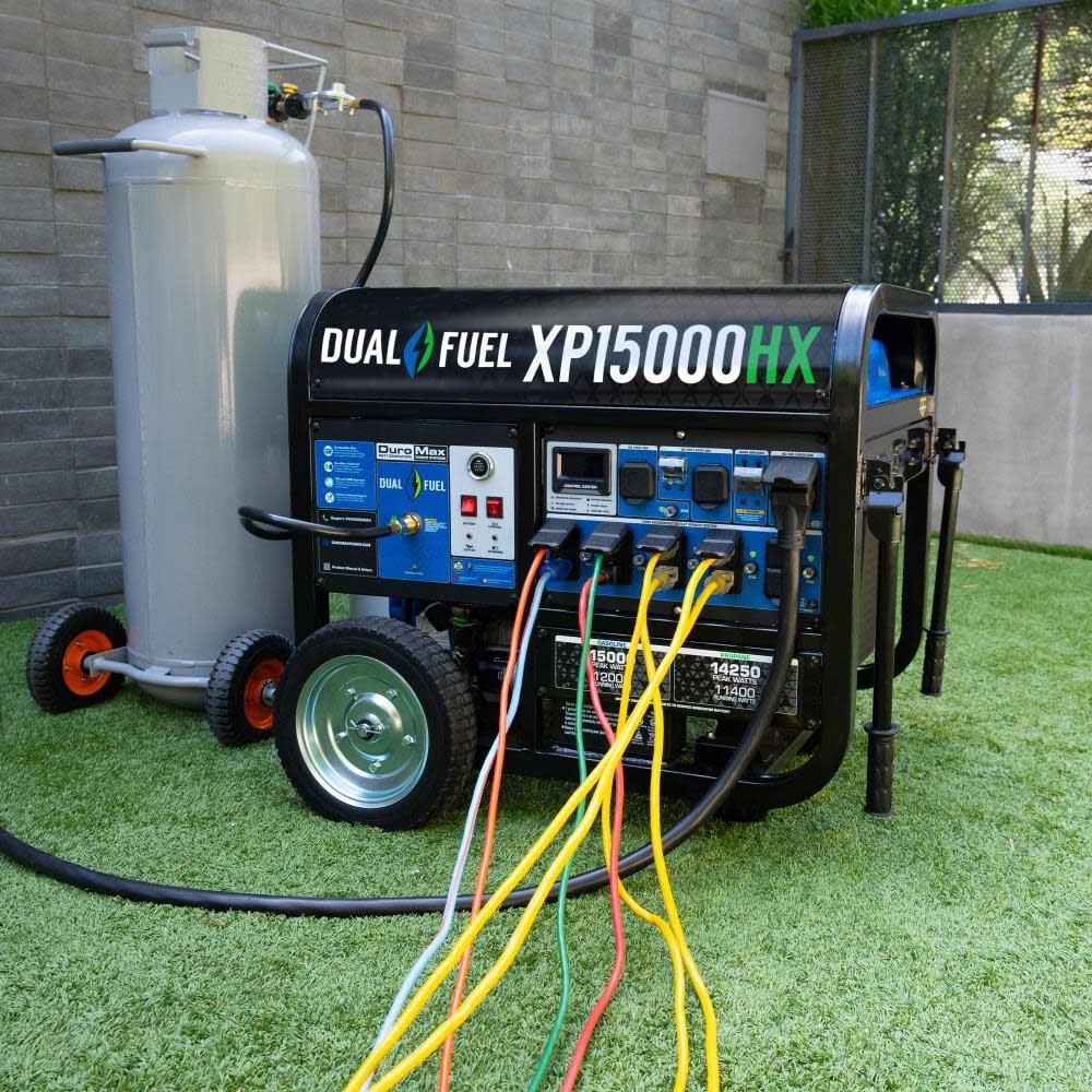 Duromax 15000-Watt Tri Fuel Hybrid Portable Generator XP15000HXT - Acme ...