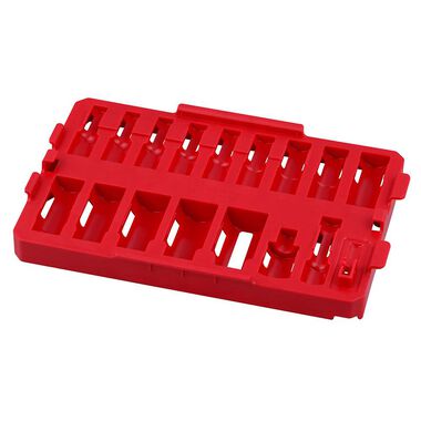 Milwaukee SHOCKWAVE Impact Duty Socket 3/8 Dr 17pc Tray Only