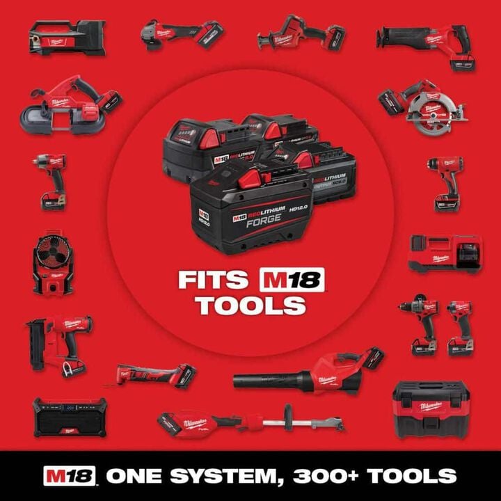 Milwaukee M18 Combo Kit with Drill/Driver, Driver, Switch, Saw and Battery, large image number 12
