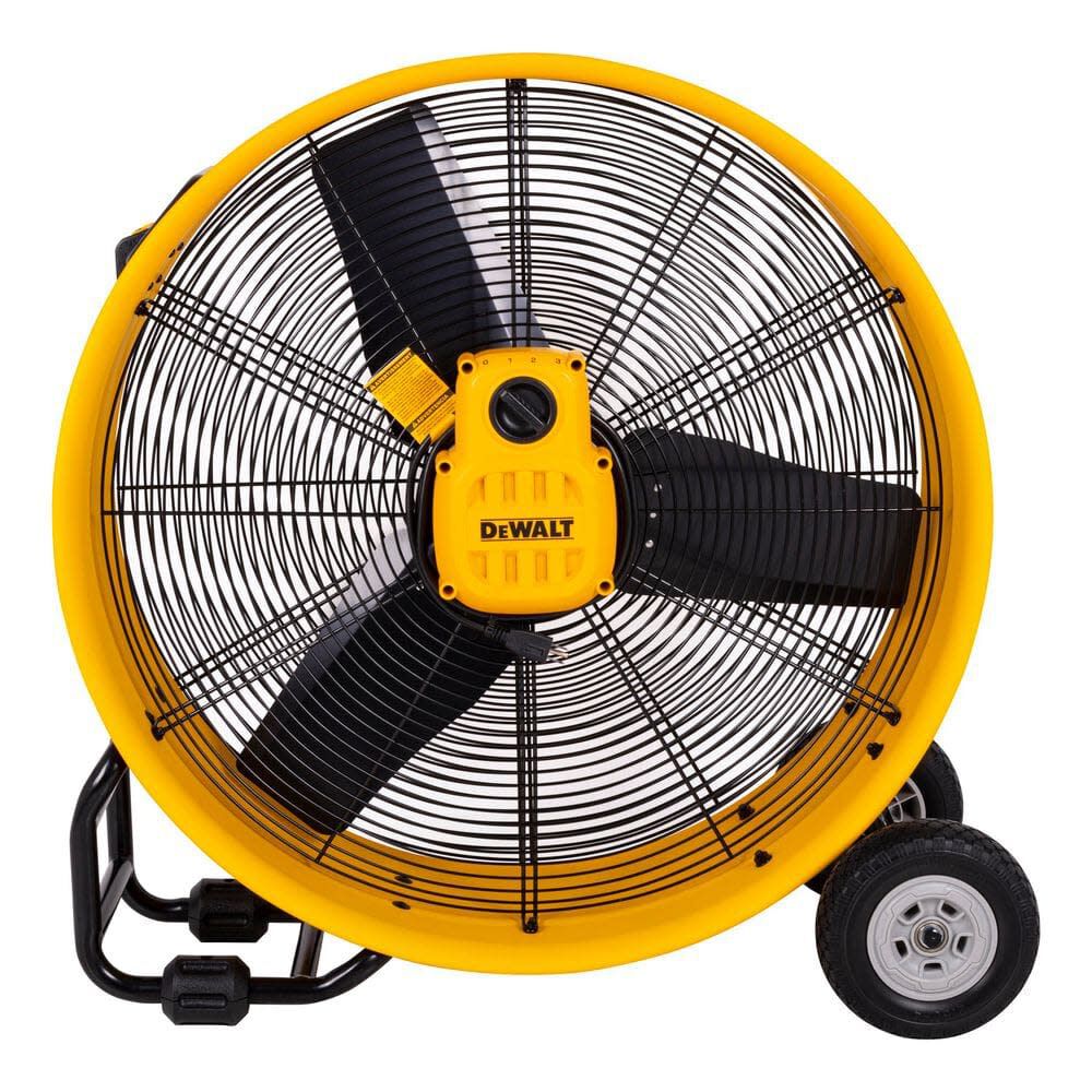 DEWALT 30 Inch 8000 CFM Drum Fan with 12 Ft Cord, large image number 5