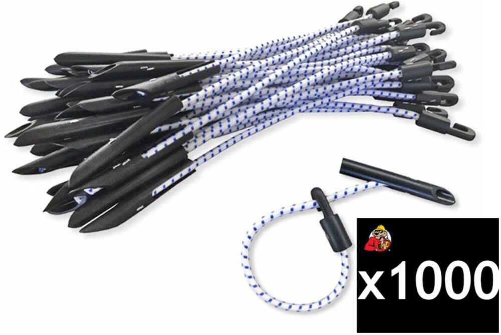 Eagle Industries Elastic Bungee Tie 1000 Pieces – ATB000011755