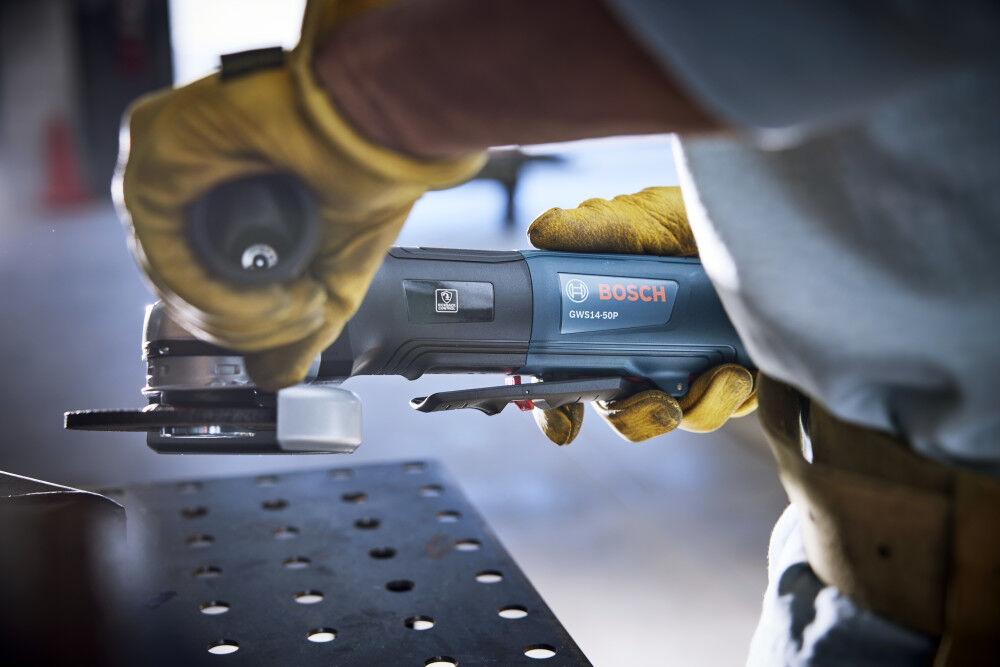 Bosch 5 Inch Angle Grinder with Lock-On Paddle Switch, large image number 8