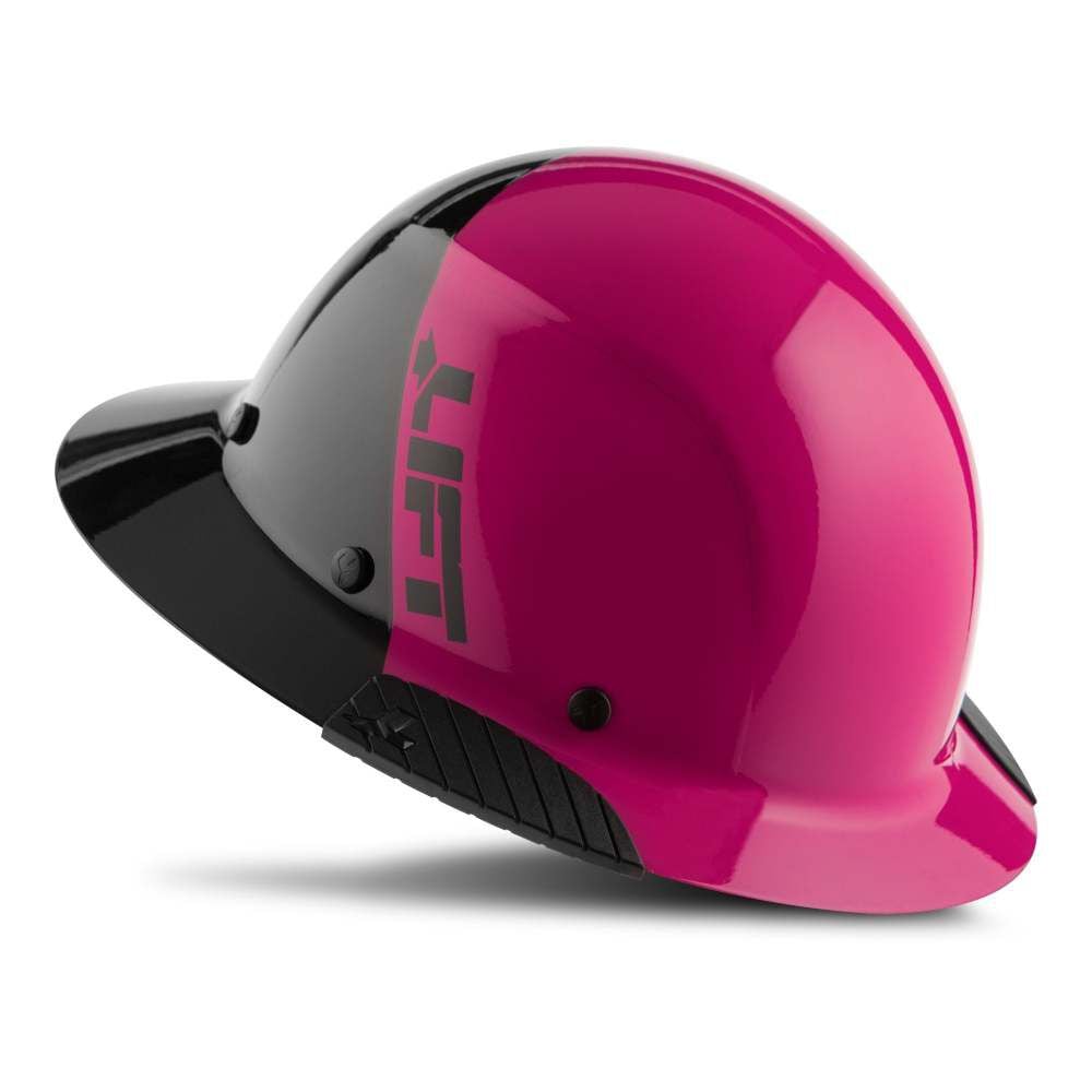 Lift Safety DAX Fifty/50 Full Brim Hard Hat Pink Fiber Resin, large image number 2