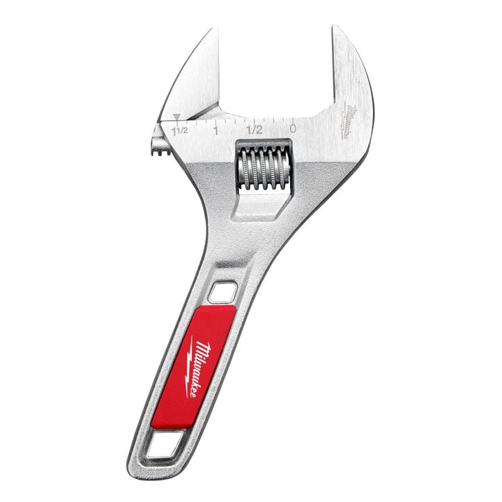 Milwaukee 6 Inch Wide Jaw Adjustable Wrench