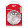 Milwaukee 7 Inch Single Row Segmented Rim Diamond Cup Wheel for Concrete, Brick, and Stone, small image number 5