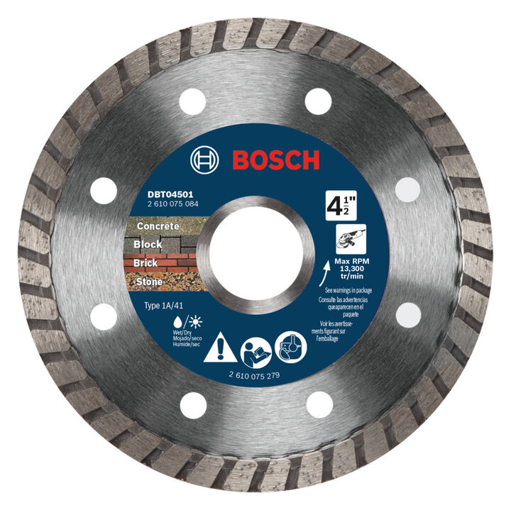 Bosch 4-1/2 In. Turbo Rim Diamond Blade