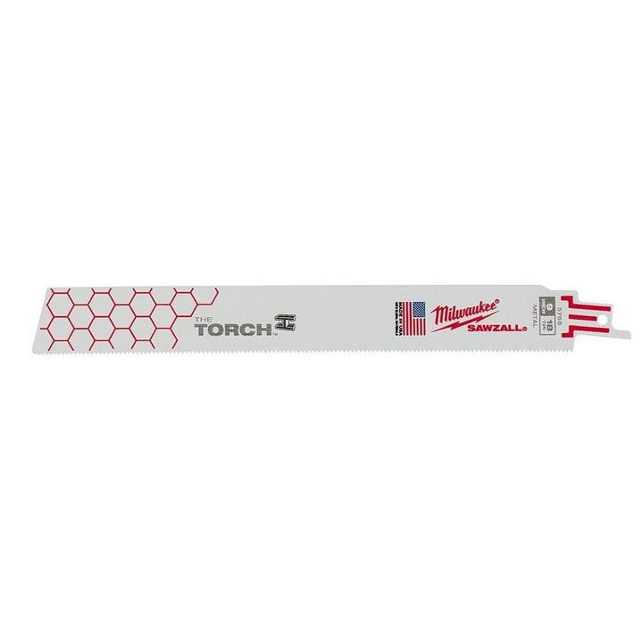 Milwaukee 9 in. 18 TPI THE TORCH SAWZALL Blade 5PK, large image number 0