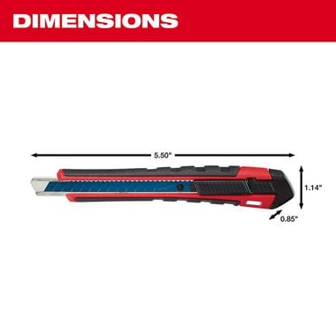 Milwaukee 9mm Snap-Off Knife Precision Cutting, large image number 2