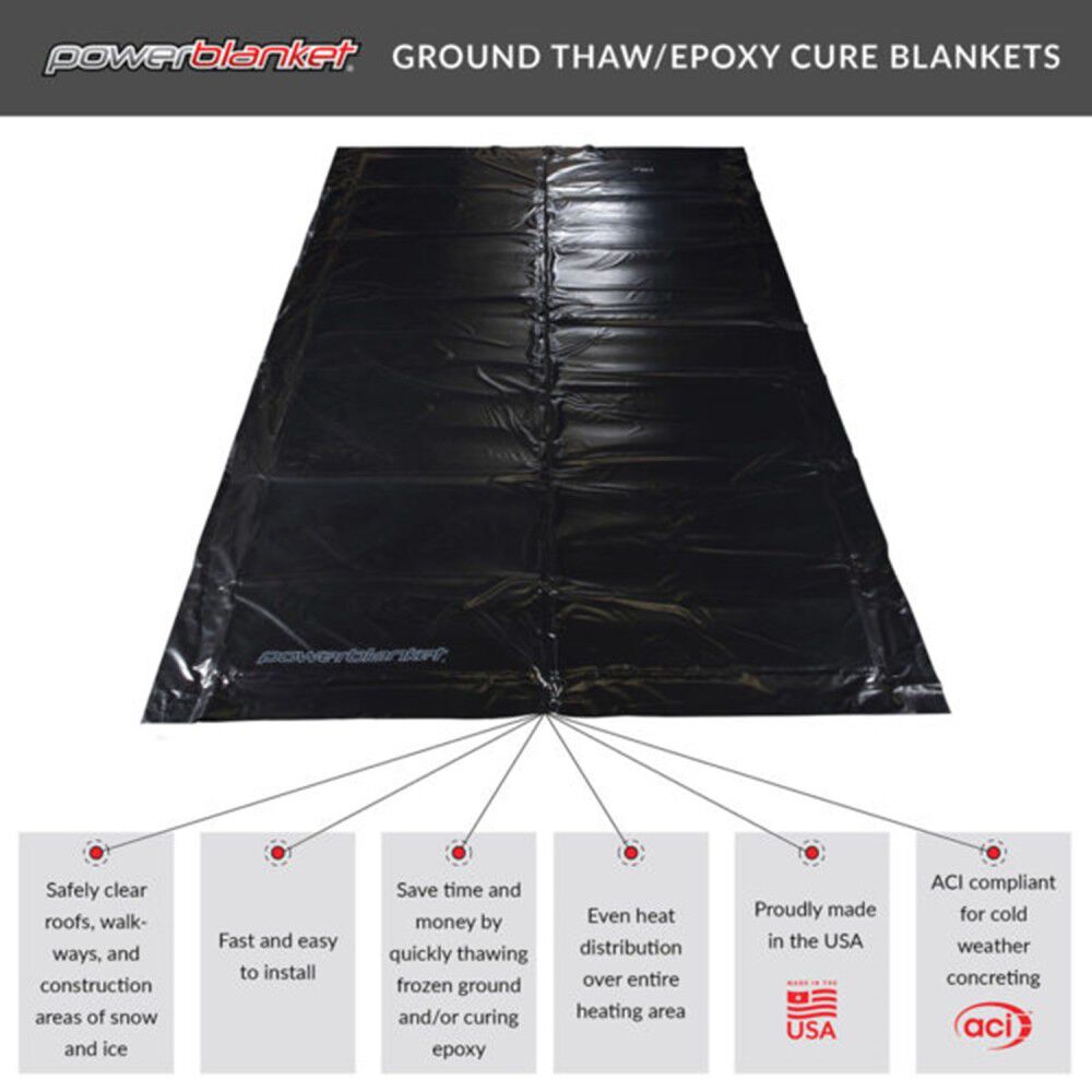 Powerblanket Extra Hot 5 Ft. x 9 Ft. 120V Power Blanket, large image number 4