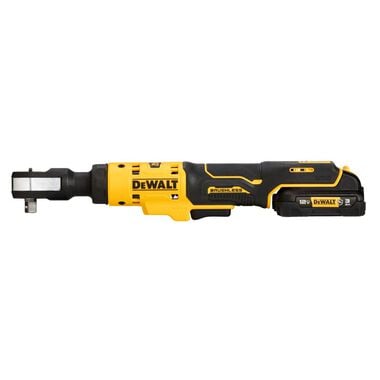 DEWALT 12V 3/8 in Compact Ratchet Kitted-G Kit, large image number 5
