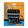 Spyder Oscillating Tool Blade Set, Bi-Metal Wood/Metal, 1-3/8 - 2-1/2 Inch, 5 Pieces, small image number 5