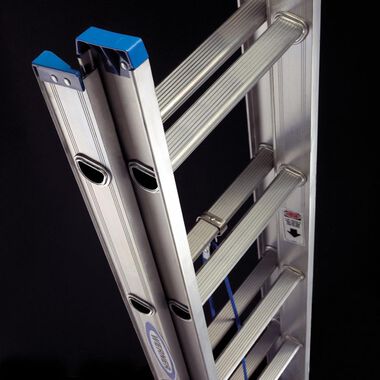 Werner 24 Ft. Type I Aluminum Extension Ladder, large image number 4