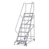 Cotterman Series 1000 8 Step X 26in W A6 Tread Step Ladder w/handrails, small