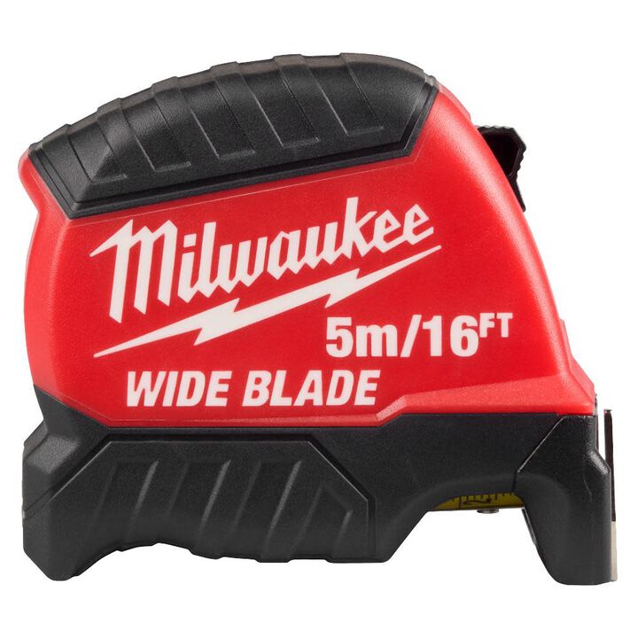 Milwaukee 5m/16 Ft. Wide Blade Tape Measure