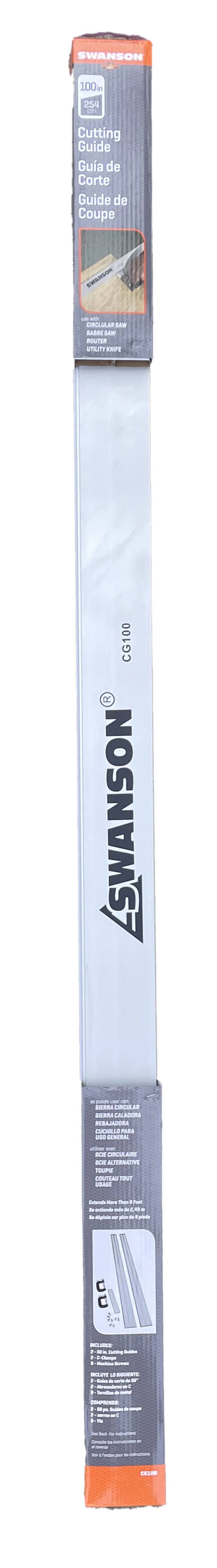 Swanson Tool 100 In. Heavy Duty Cutting Guide, large image number 2