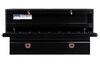 Weather Guard Saddle Truck Tool Box Steel Full Low Profile Gloss Black, small image number 2