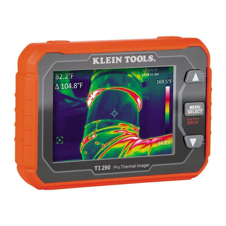 Klein Tools Rechargeable Pro Thermal Imaging Camera 76800 Pixels Wi Fi Data Transfer