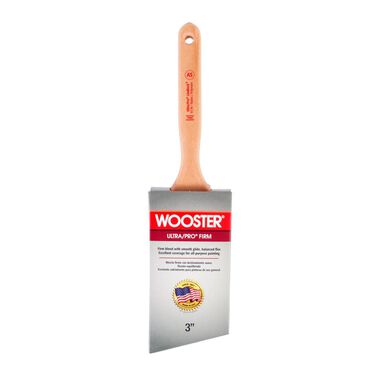 Wooster 3in Ultra/Pro Firm Lindbeck Angle Sash Nylon/Polyester Paintbrush