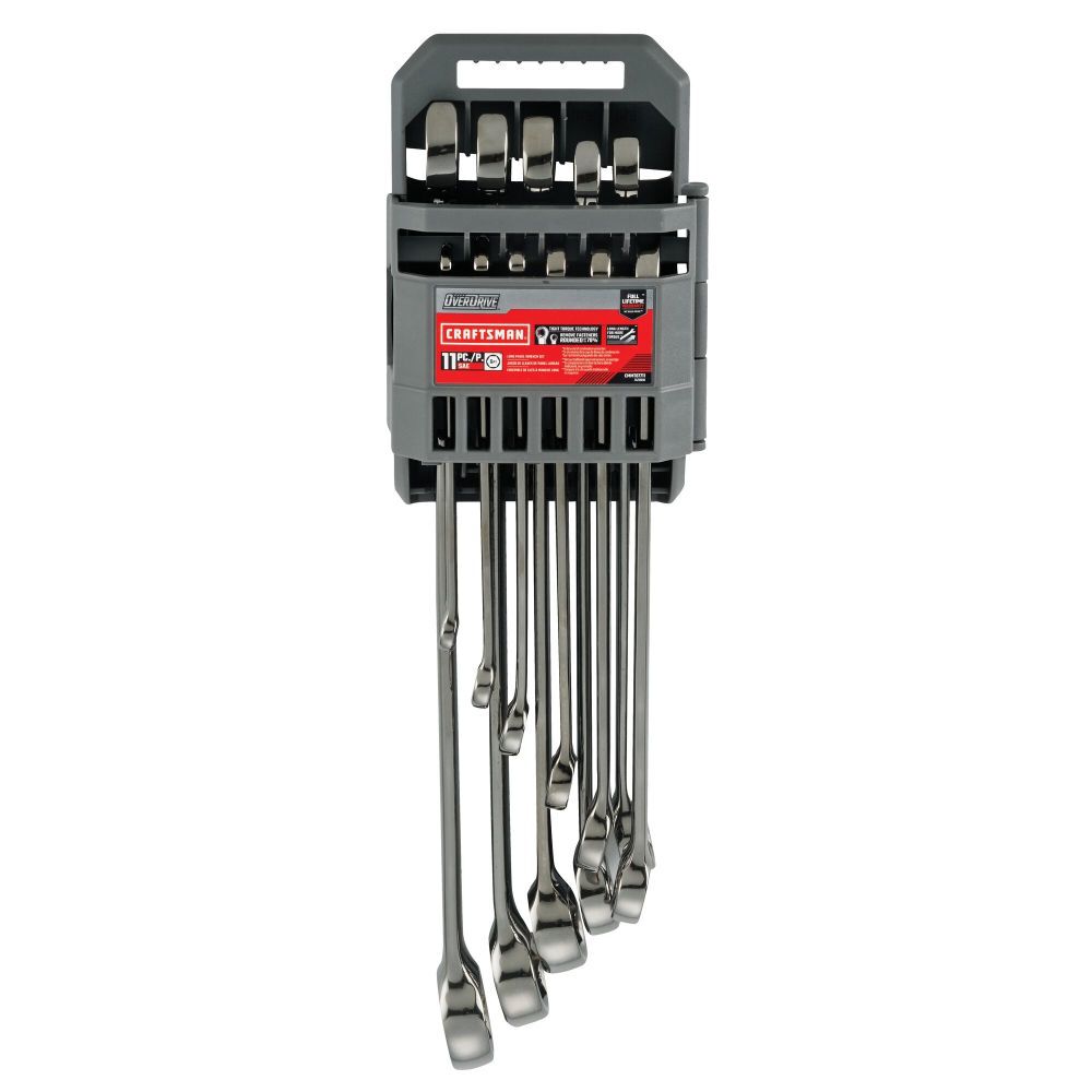 CRAFTSMAN OVERDRIVE SAE Wrench Set, 11 Piece, large image number 9