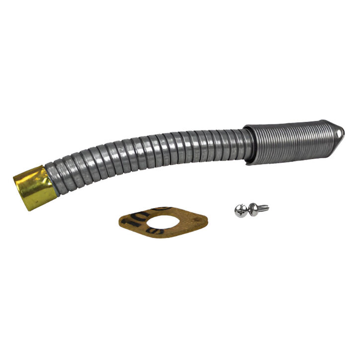 Justrite 1 Inch x 9 Inch Flexible Hose Replacement for Type II Safety Cans