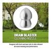 BluBird Avagard 3/4 Inch GHT Stainless Steel Drain Blaster, small image number 3