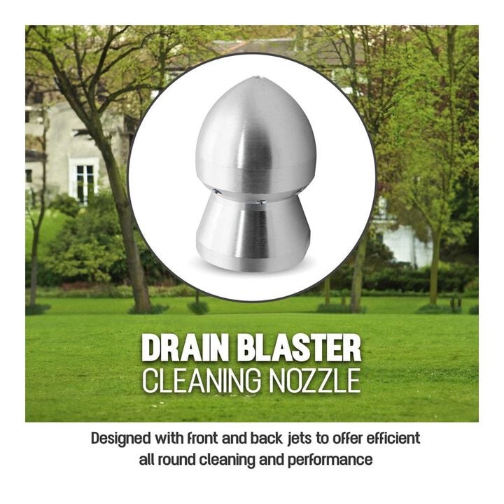 BluBird Avagard 3/4 Inch GHT Stainless Steel Drain Blaster, large image number 2