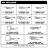 Milwaukee 10Pc TORQUE LOCK Locking Pliers Kit, small image number 2