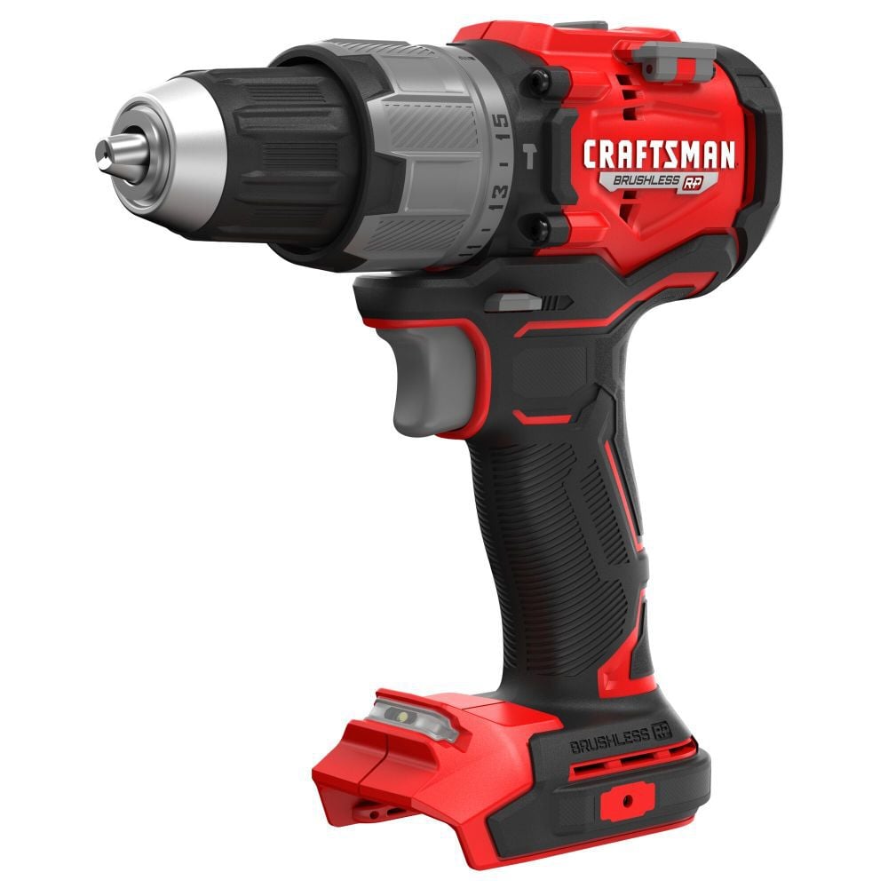 CRAFTSMAN V20 BRUSHLESS RP 1/2 Inch Hammer Drill (Bare Tool) - CMCD726B