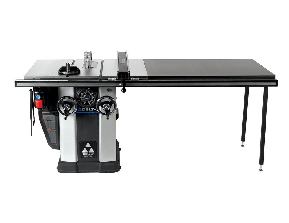 Delta 3HP 10 Inch Table Saw with 52 Inch Biesemeyer Fence System, large image number 2