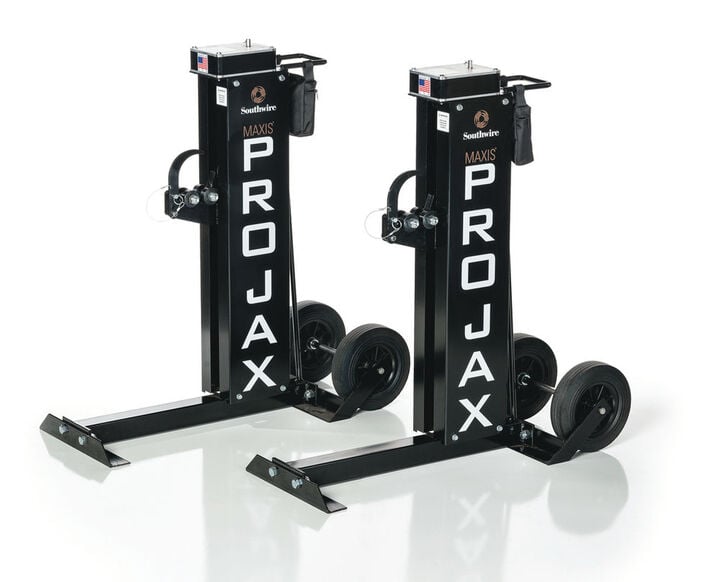 Southwire PRO-JAX - 10000 LBS. Capacity Portable 72in Reel Stand (Pair), large image number 1
