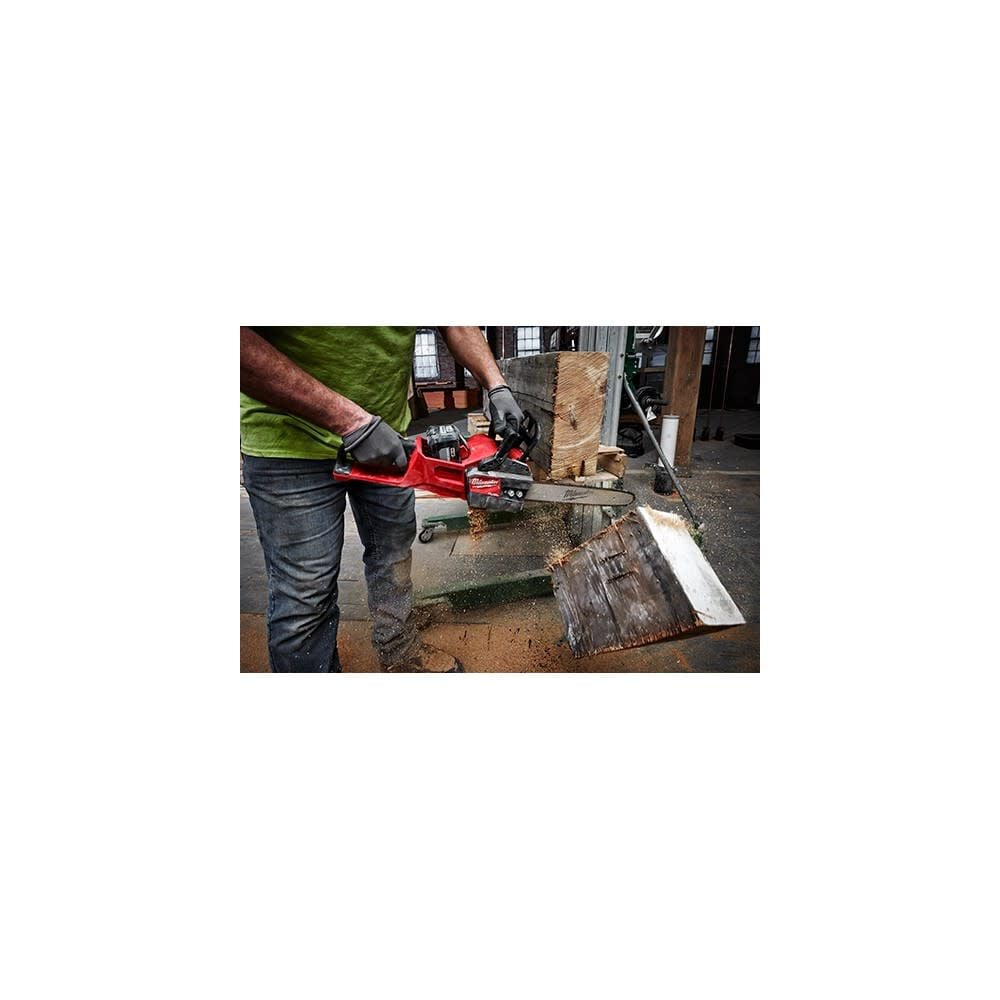Milwaukee 16 Inch Chainsaw (Bare Tool), 16 Inch Replacement Saw Chain Bundle, large image number 14