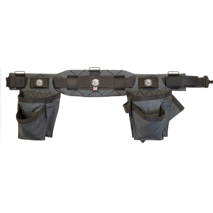 Badger Tool Belts V2 Trimmer Tool Belt Set Gunmetal