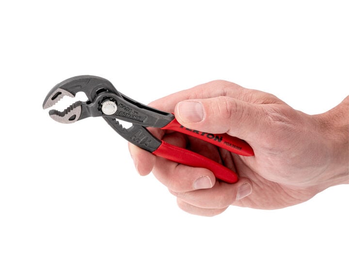 Tekton 5 Inch Angle Nose Push Button Adjustable Pliers, large image number 5