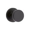 Kwikset Dummy Door Handle Matte Black Interior Pull Only Half, small image number 1