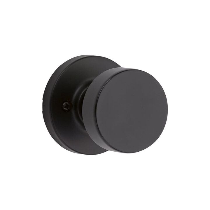 Kwikset Dummy Door Handle Matte Black Interior Pull Only Half