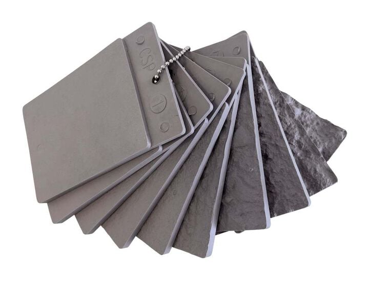 Husqvarna Construction ICRI Profile Plastic Chip Set for Concrete Surface Preparation Evaluation 10 Pieces, large image number 1