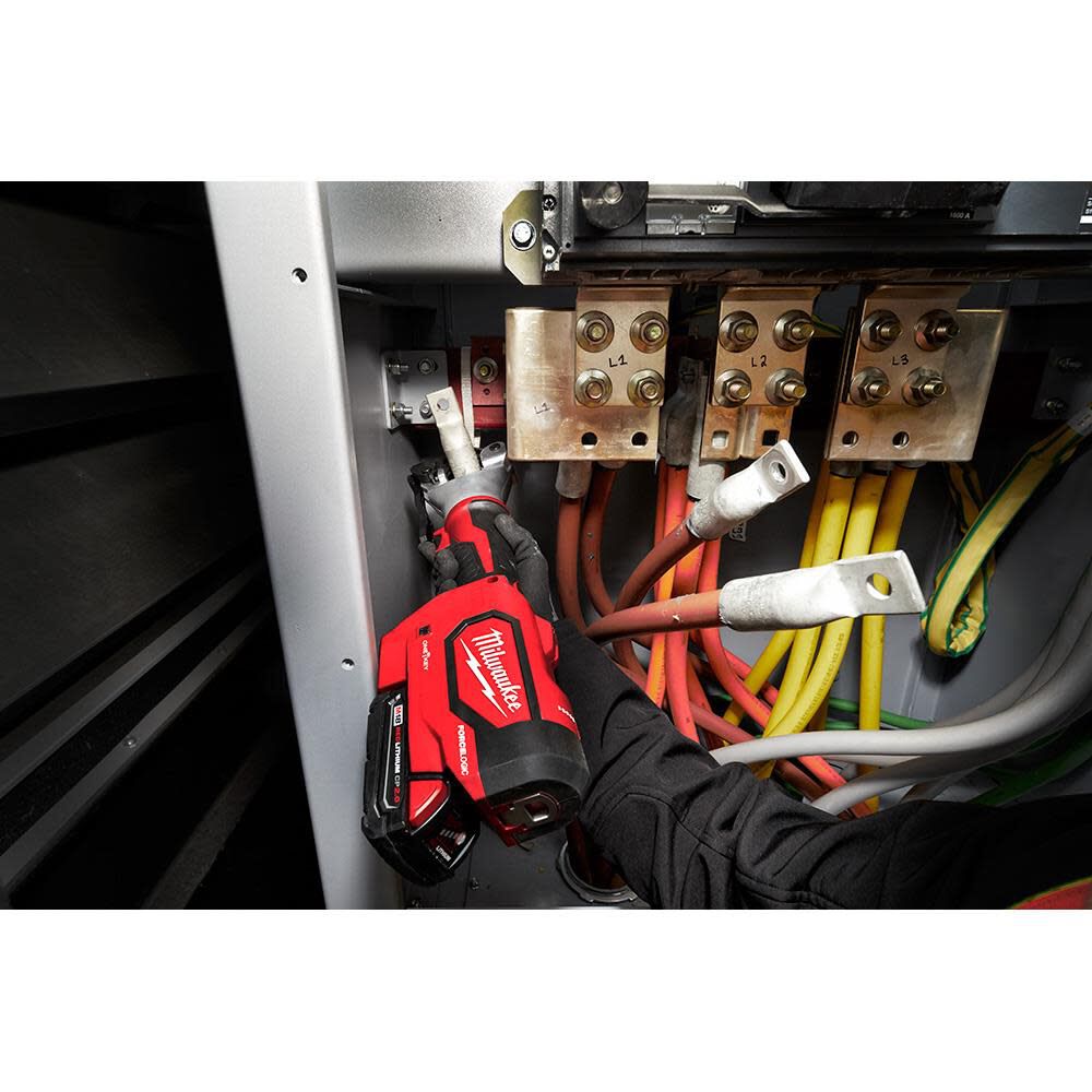 Milwaukee battery cable clearance crimper