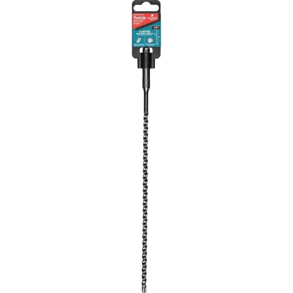Makita 1/4in x 12in SDS Plus Bit 3 Cutter, large image number 12