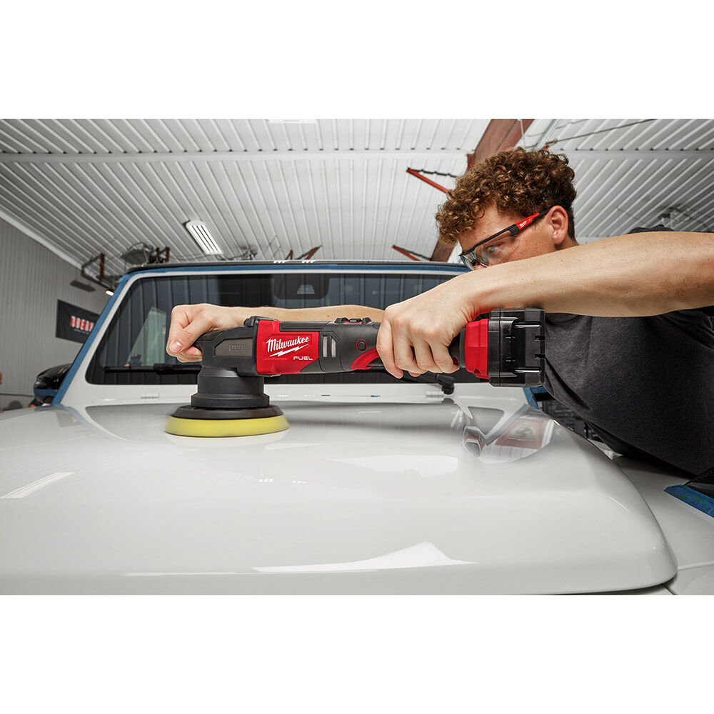 Milwaukee M18 FUEL 21mm Random Orbital Polisher Kit 2685 22HD Acme Tools