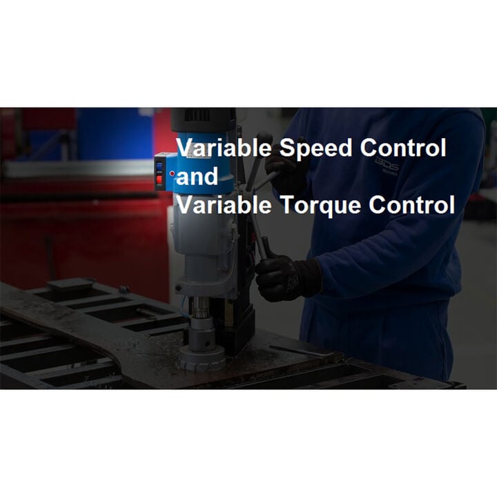 CS Unitec 4-1/6 Inch Automatic Magnetic Drill with Adjustable Base, large image number 7